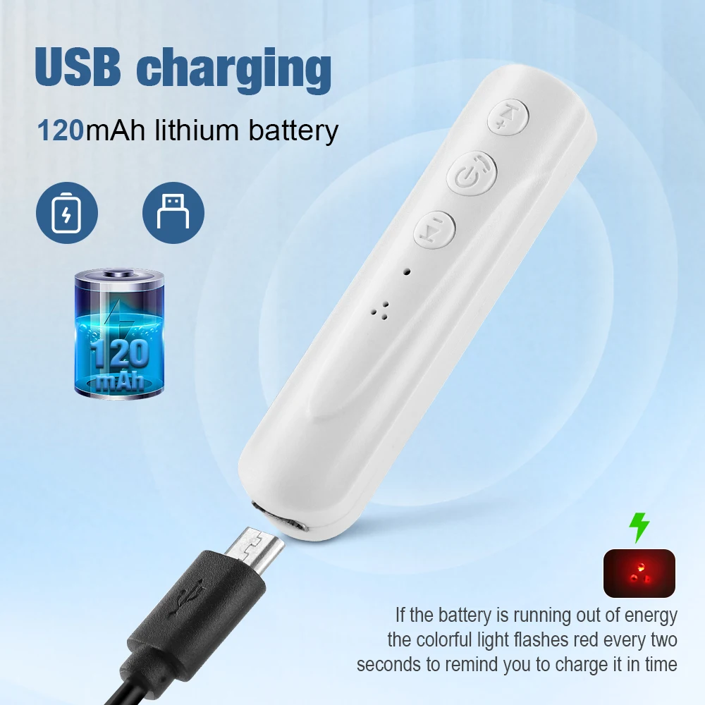 Electric Muscle 24-Mode Tens Stimulator Ems Acupuncture Face Body Massager Digital Therapy ddmysmile Herald Massage Tool Electrostimulator Smile