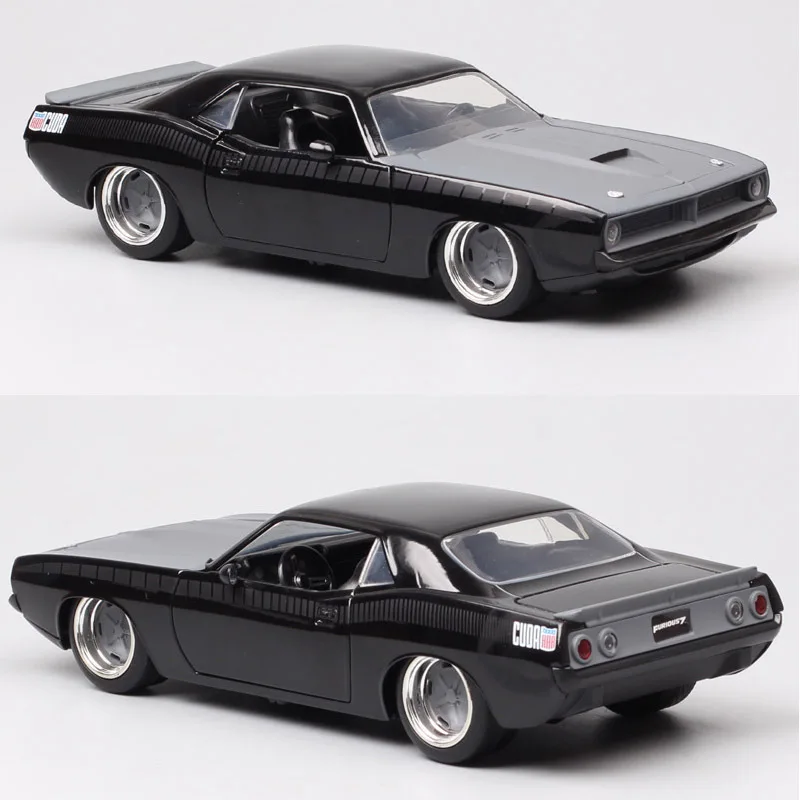 1:24 Plymouth Barracuda 1973 Alloy Car Model Diecasts & Toy Vehicles Collect Car Toy Boy Birthday gifts
