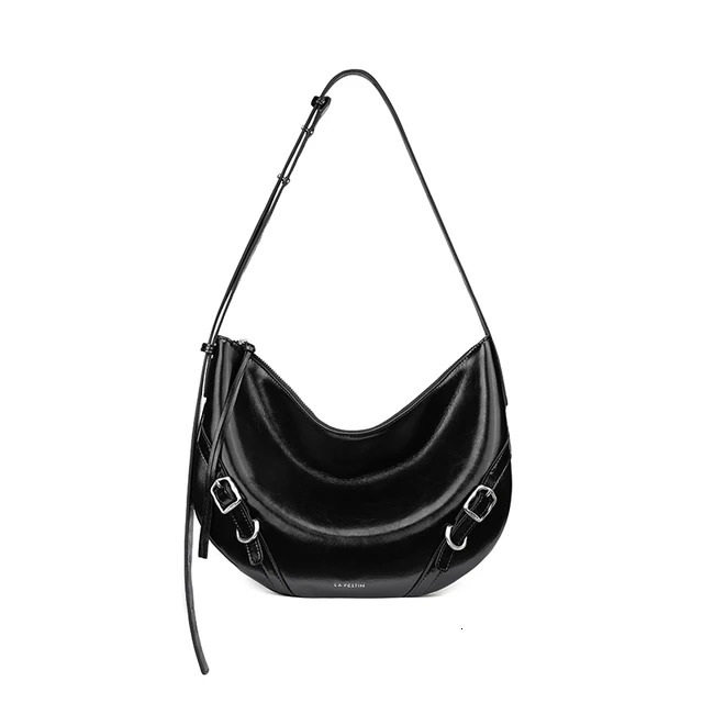 Original For Women Trend 2024 Tote New Style Bags Large Capacity Fashion Shoulder Crossbody Bag Patent Leather Zipper Style BagVoyage