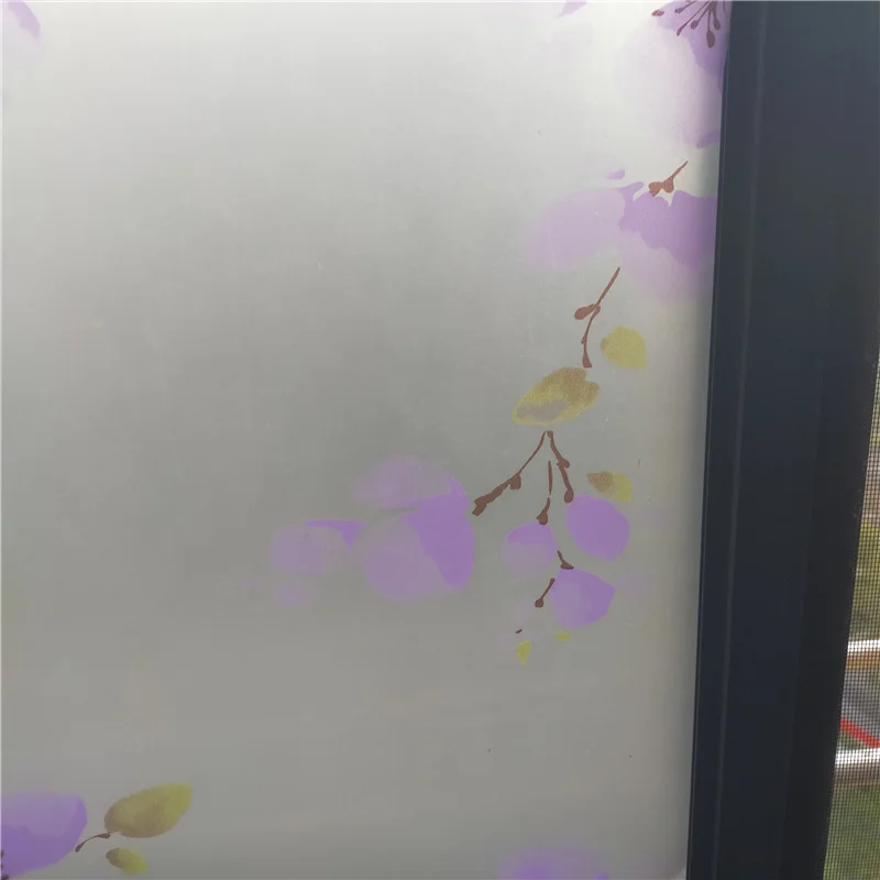 Film, Translucent Self-Adhesive Window Sliding Bathroom Glass Door, Cellophane Sun-Shading Privacy Decorative Stickers smile Film, Door,