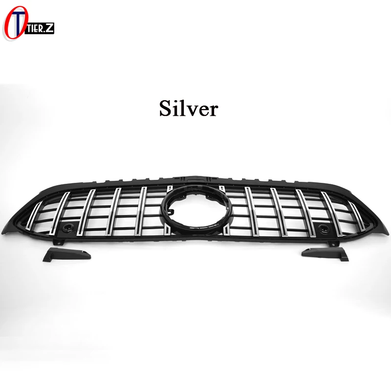 W177 Front GT Bumper Kidney Grill suitable for Mercedes A Class Hatchback V177 Sedan 2019 - 2024 A180 A200 A250 Diamond Grille