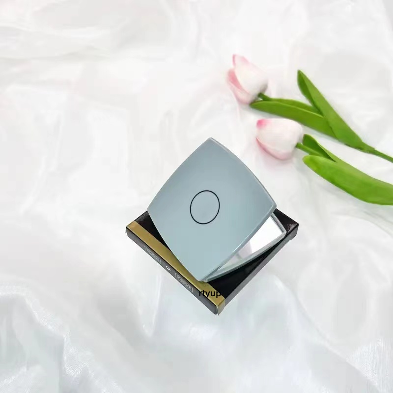 2024 Fashion Designer Brand Women Miroir Facettes Double DUO Mirror With Dusk Bag Compact Mirrors Makeup Tools Whit Box 479