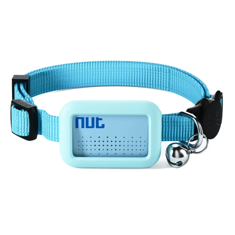 Bluetooth Nut GPS Waterproof Pet Locator Anti-Lost Collar Dog Cat Smart Positioning Tracker Positioning Tracking Locating smile