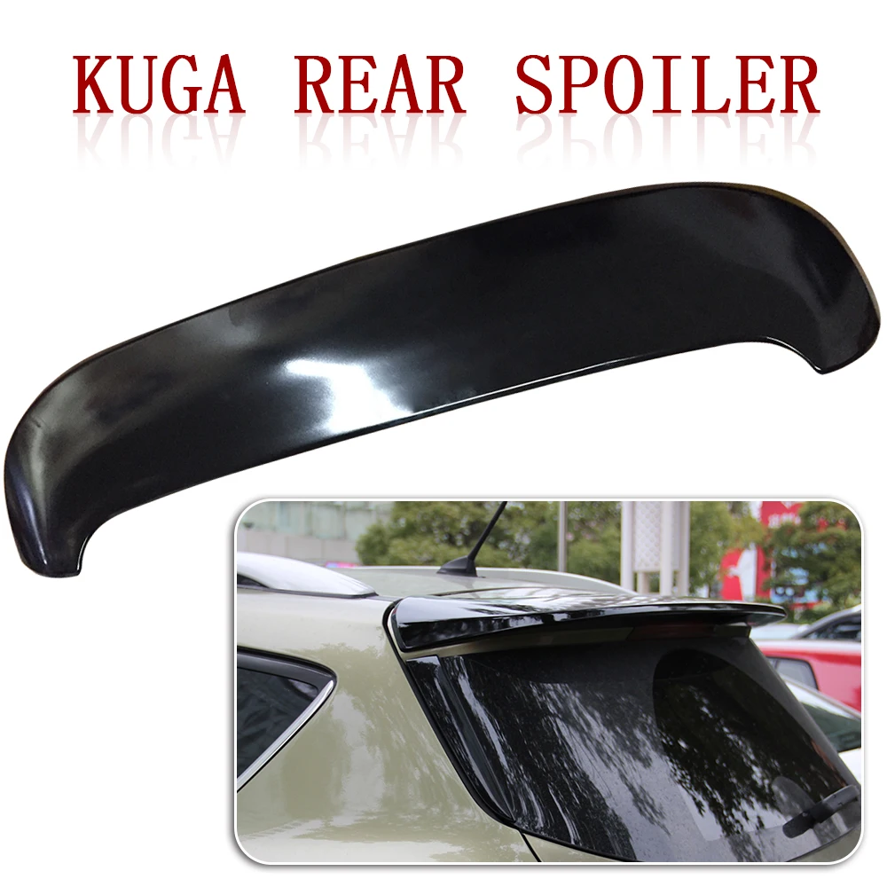 For Kuga Rear Spoiler High Quality ABS Material Without Punching Professional Accessories For 2013 2014 2015 2016 2017 2018 2019