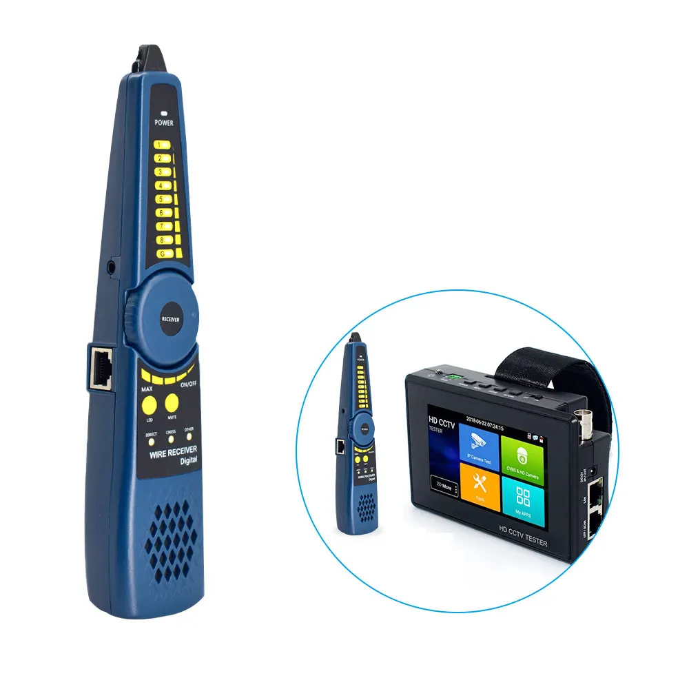 Tahlitech Cable Tracer Tester RJ45 Detector Line LAN Network Telephone Wire Tracker Tracer for IPC 5100 Plus 5200 IPC 9800Plus