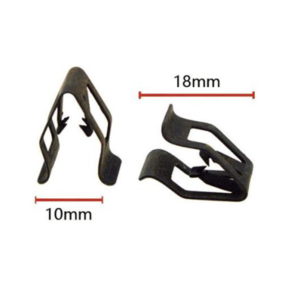 20X Car Center Console Dashboard Clip General Instrument Panel Metal Rivet Instrument Panel Fastener Clips