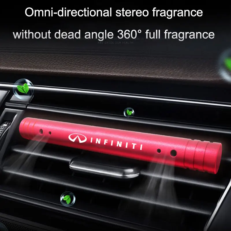 For Infiniti FX35 Q50 Q30 ESQ QX50 QX60 QX70 EX JX35 G35 G37 EX3 Car-Styling Accessories Car Air Freshener Perfume Fragrance