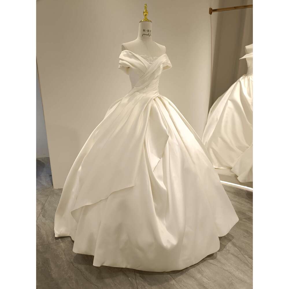 Treddy A E Mikado Sleeveless Wedding Dress