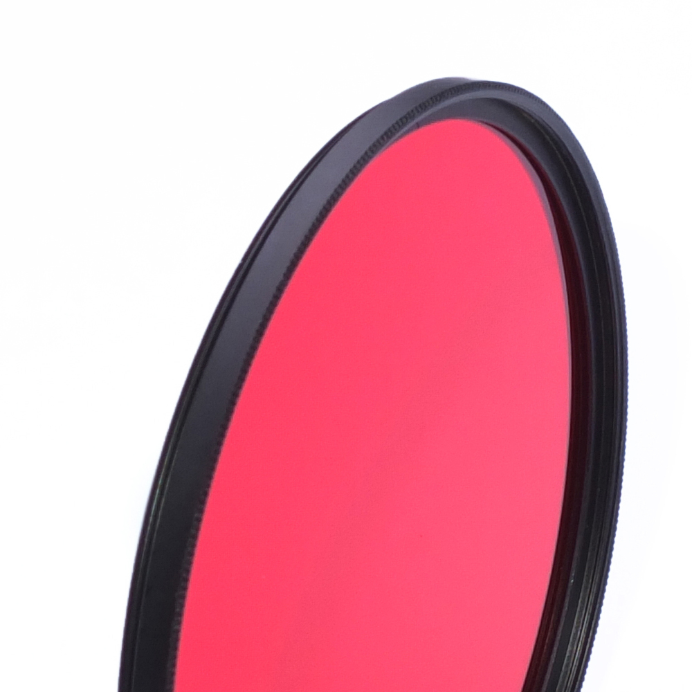 52 55 58 MM 550nm IR R55 Optical Grade Infrared Filter for Camera Lens