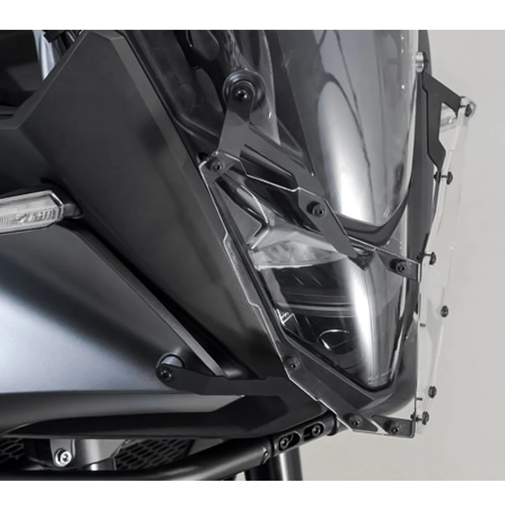 For Honda XL750 XL 750 Transalp 2023 2024 Motorcycle Accessories Protective Guard Acrylic transparent Headlight Protective cover