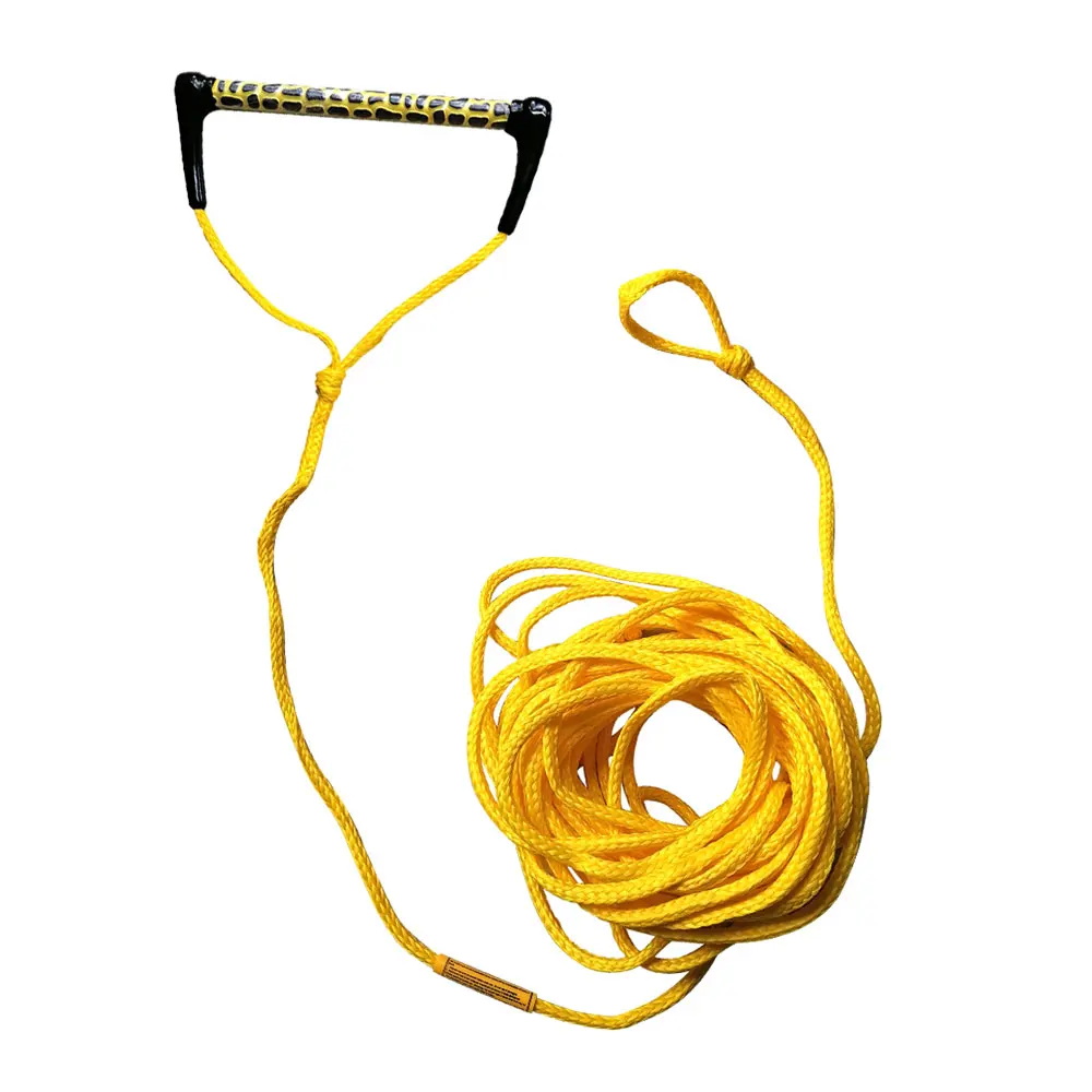 Water Rope 72ft Ski Handle With Straight Line for Water Skiing Wakeboarding Wakeskating Boat Jetski smile