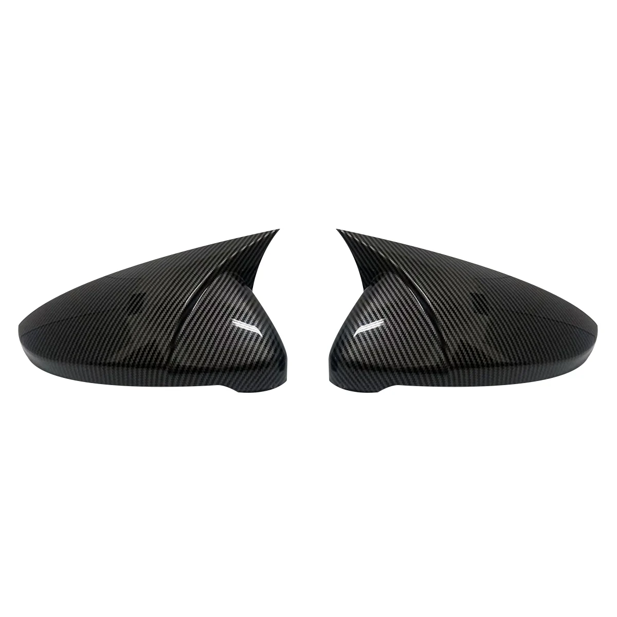 2Pcs Side Wing Rearview Mirror Shell Cover Trim for VW Golf 7 MK7 7.5 GTI GTD GTE R for Touran 2013-2020 Car Accessories