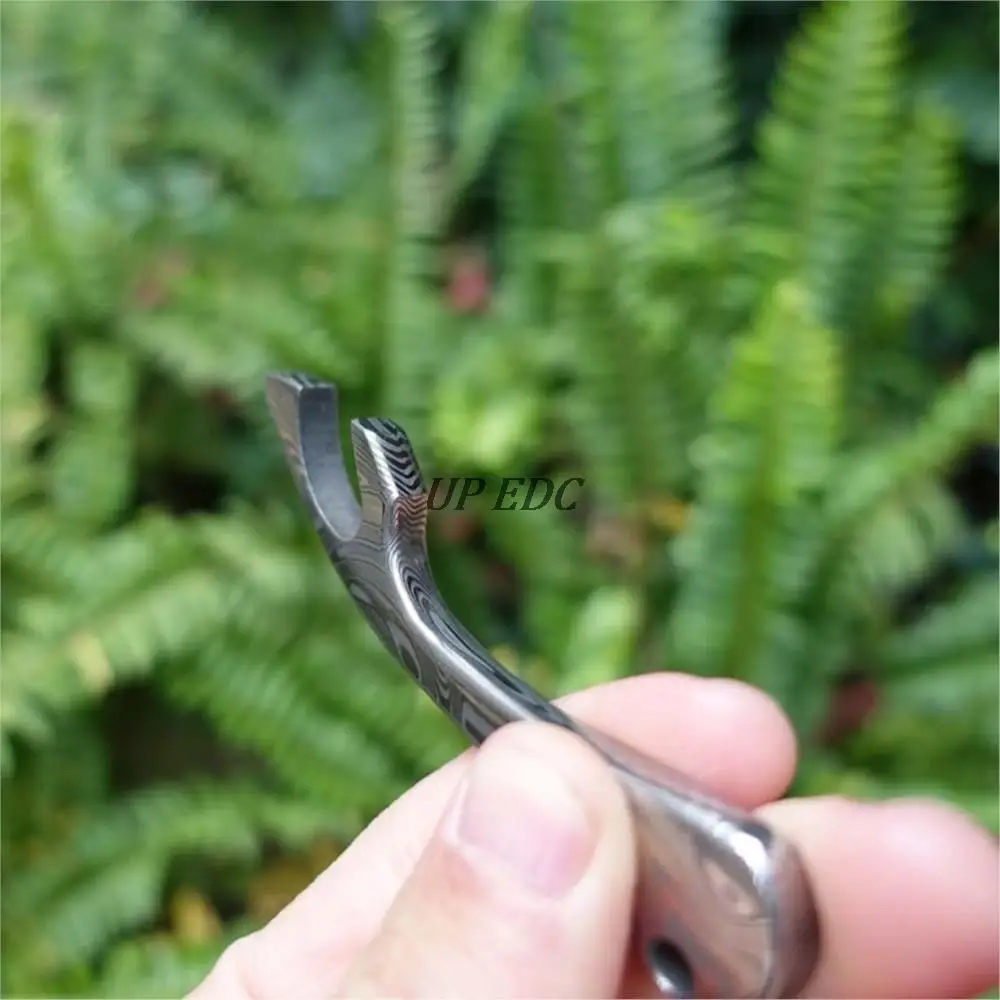 Powder Crowbar Swedish Steel Bottle Opener EDC ddmysmile Keychain Multi-Tool Smile