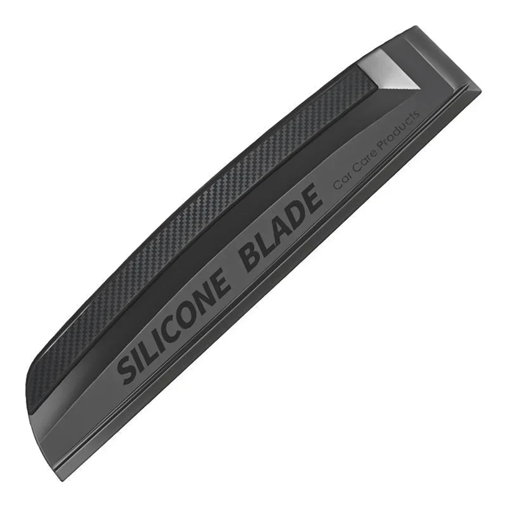 One-piece Molding Car Wash Silicone Wiper No 2025 Noise Clean Not Hurt The new Car Paint Soft Silicone Wiper Wrap Tool Car Accessories