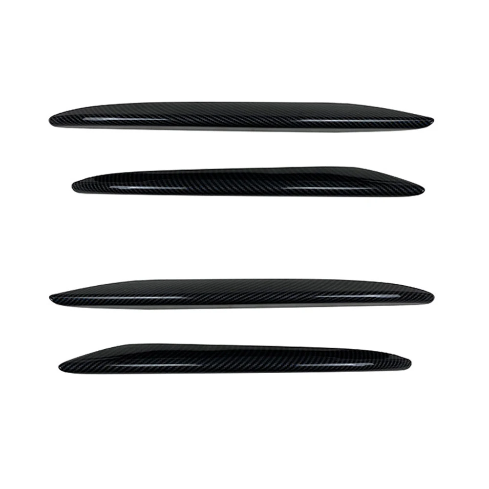 Front Bumper Lip Splitter Spoiler Fog Light Trim For Mercedes For Benz E-Class W213 S213 Pre-Facelift 2016-2020 For AMG E43