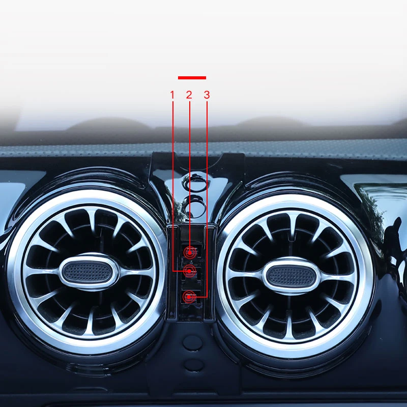 Car phone stand for Mercedes W177 V117 35 AMG A200 220 A250 air vent Mobile phone stand Interior accessories Mobile phone holder