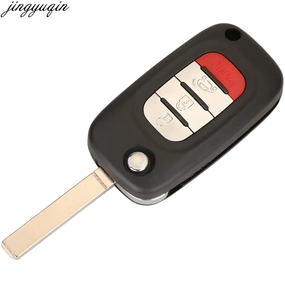 Car Jingyuqin Key Remote Alarm 315/433Mhz ID46 PCF7941 Chip For Mercedes Benz Smart Fortwo 453 Forfour 2015 2016 2017 OEM 4BS smile