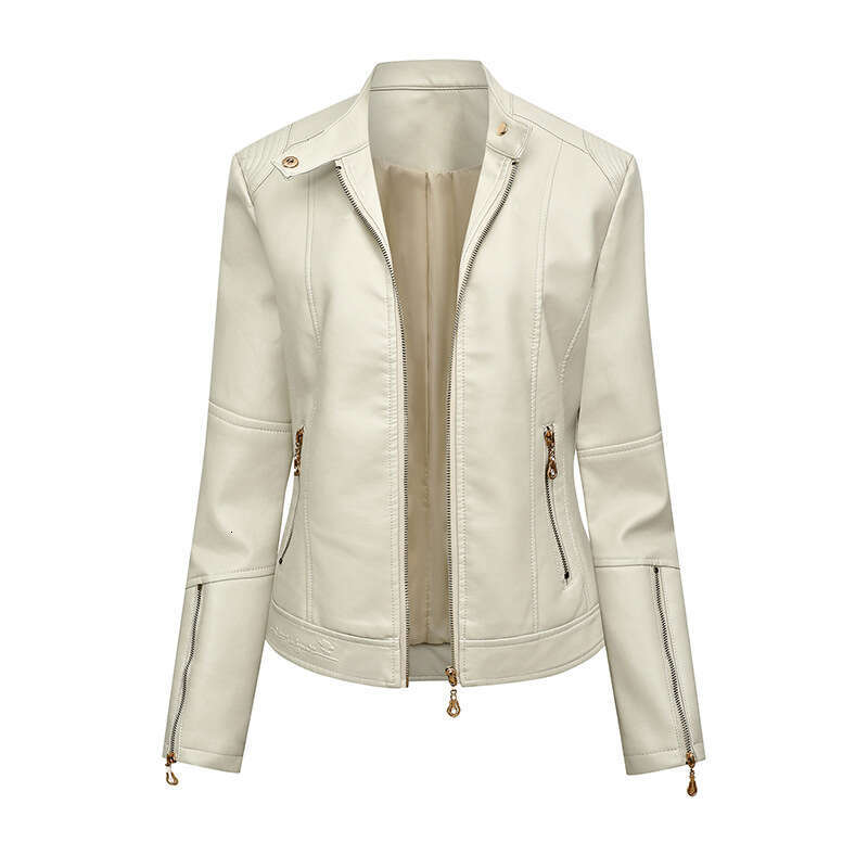 shanshi leather jacket women New PU leather cold resistant jacket top women's jacket