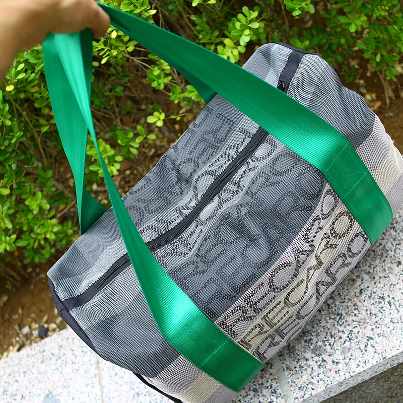 JDM Style Japan Recaro Large Fabric Canvas Handbag Racing Duffle School Bags Outdoor Travel Sports Luggage Bag Seat Harness