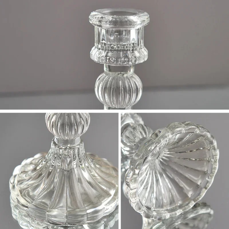 Candlestick Holders Table Centerpiece Glass Candle Holder Wedding Centerpieces Tables H260310
