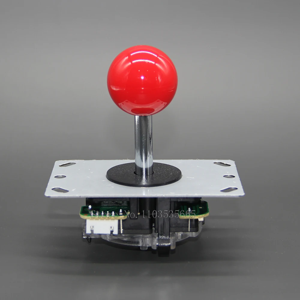 2pcs Arcade joystick With 5 Pin Interface Game Stick Arcade 8 Way PC PS3 Raspberry Pi Handle Console DIY Parts