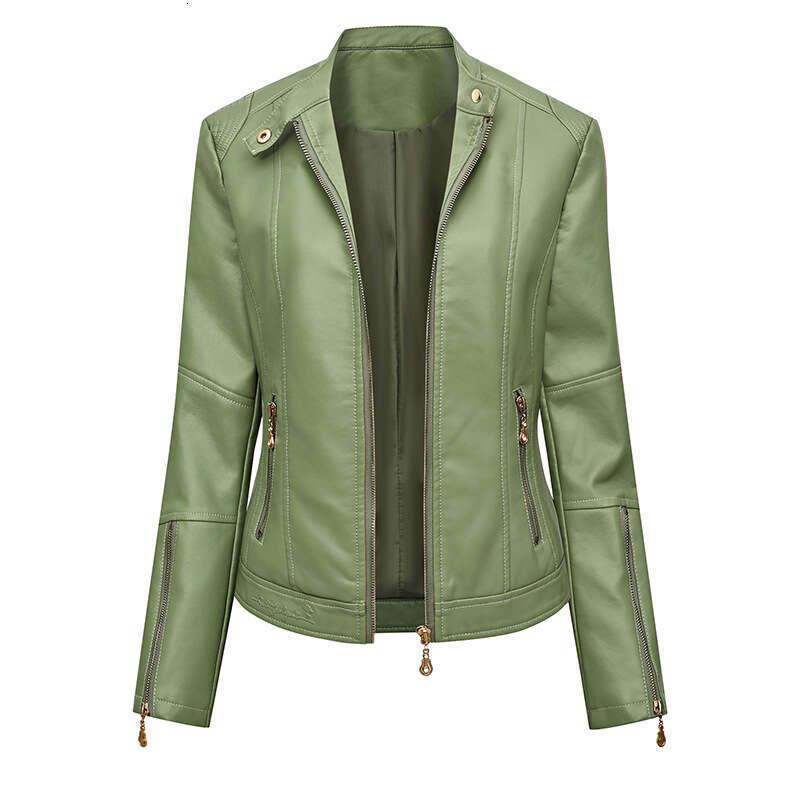 shanshi leather jacket women New PU leather cold resistant jacket top women's jacket
