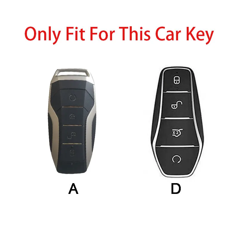 Key Case Remote Car Cover Holder Shell For BYD Song Plus Atto 3 Han EV Tang DM Qin Seal Dolphin Keychain Car Accessories smile