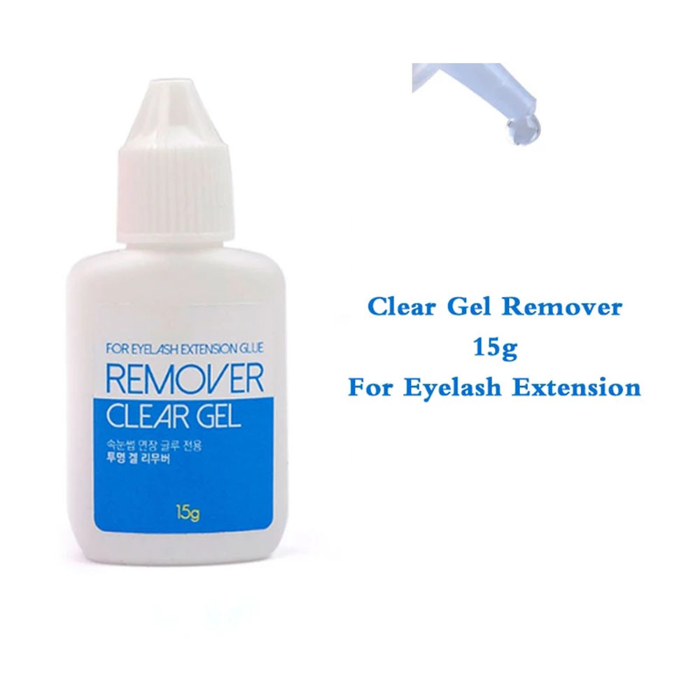Sky Korea 15g Remover Liquid for Eyelash Extensions Glue Wholesale Clear Gel Cleaner False Lash Removal Liquid Professional Use