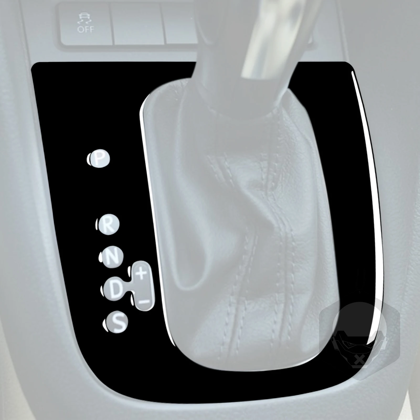 For Volkswagen Golf 6 GTI R MK6 2008-2012 Piano Black Gear Shift Air Outlet Vent Dashboard Set Car Interior Accessories Sticker
