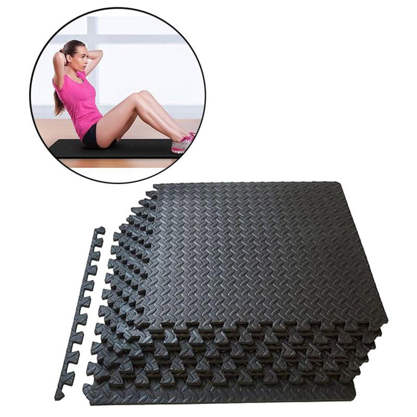 Foam Eva Mat Floor Tiles Exercise Equipment Mat For Gyms Yoga Outdoor Workouts Kids Children'S Splicing Shiny Throw Blanket smile
