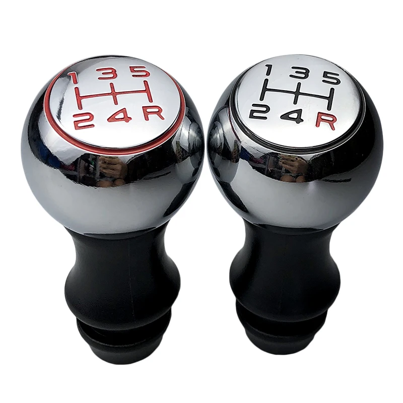 Shift Gear 5/6 Speed Knob Gaiter ddmysmile Boot Cover Case For Citroen Berlingo III 3 / Peugeot Parer 2008-2018 Lever Handle Stick Pen Smile /