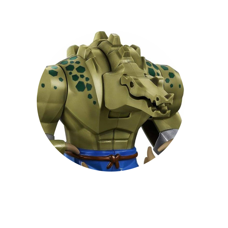 Great Value!!! 10.5cm Killer Croc Tail Gator Crocodile Killer Vs Wolverine Model 70907 Building Bricks Toys Blocks Child Figures