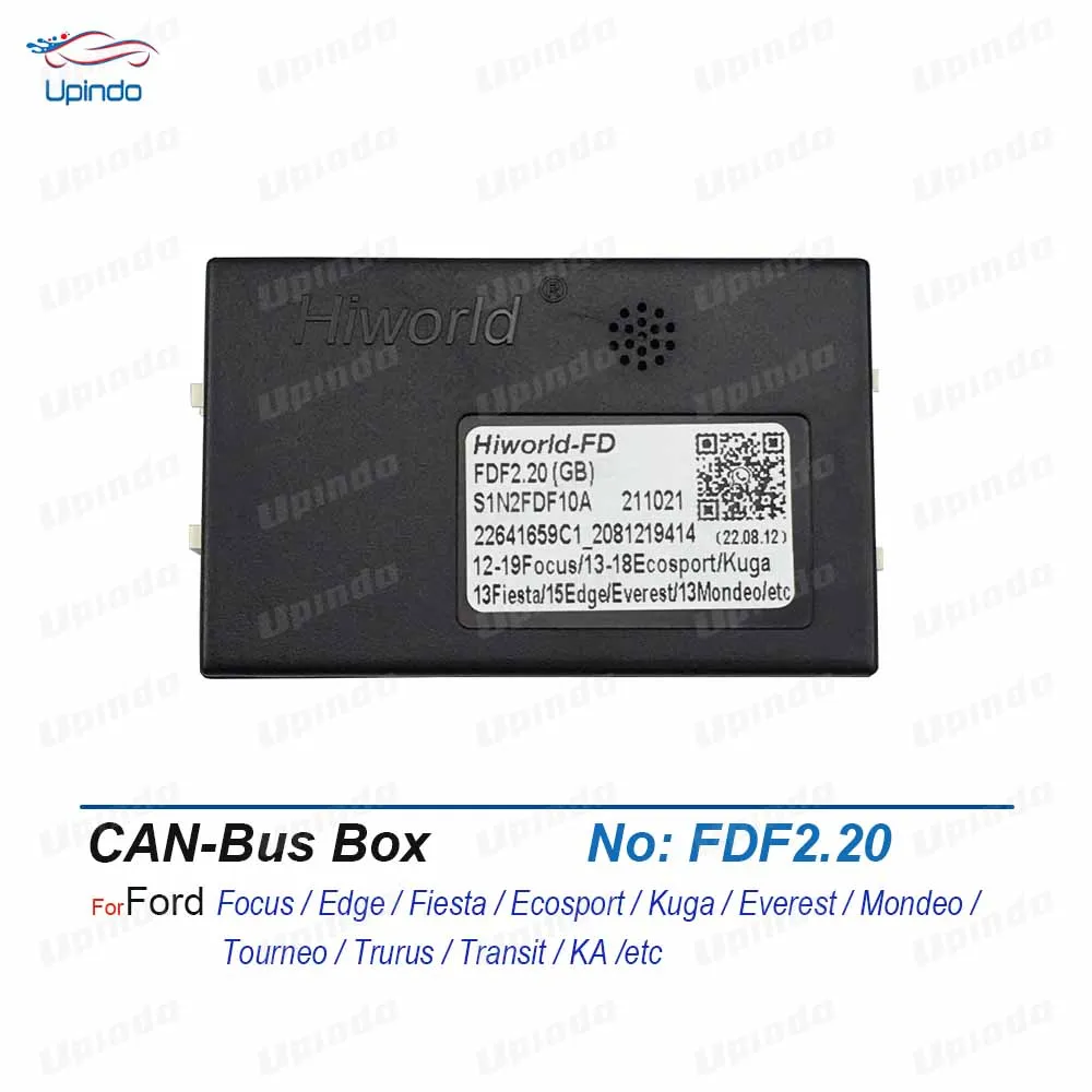 Car Radio CANBus Box Android CAN Bus Decoder Adapter for Ford Focus Edge Fiesta Kuga Everest Mondeo Ecosport Tourneo Trurus KA