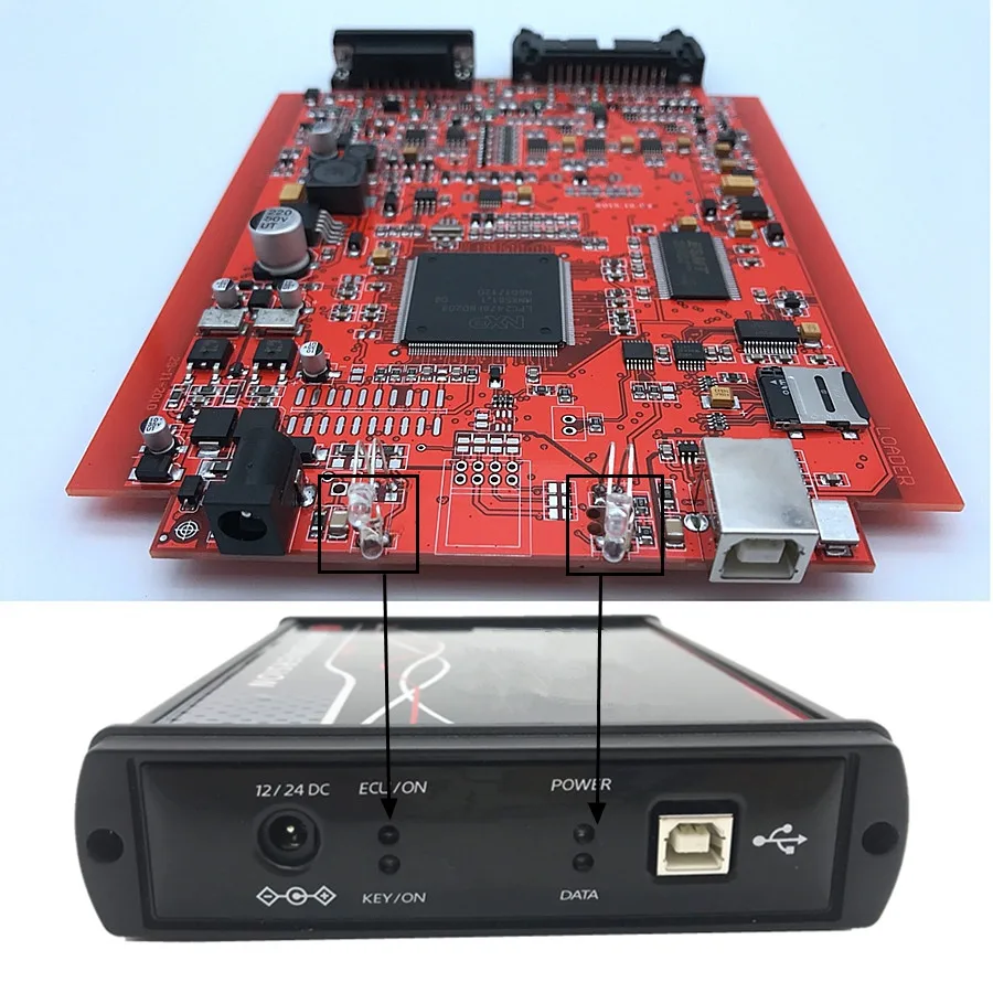 Unlimited KESS V5.017 2.80 EU Red KTAG V7.020 4 LED 2.25 SW Online K-TAG 7.020 Master KESS 5.017 OBD2 Programmer