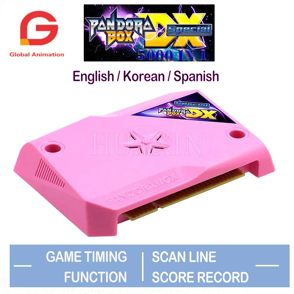 Original Pandora Box DX Special arcade 5000 in 1 jamma board CRT CGA VGA HDMI-compatible have 3P 4P High score record 3D tekken