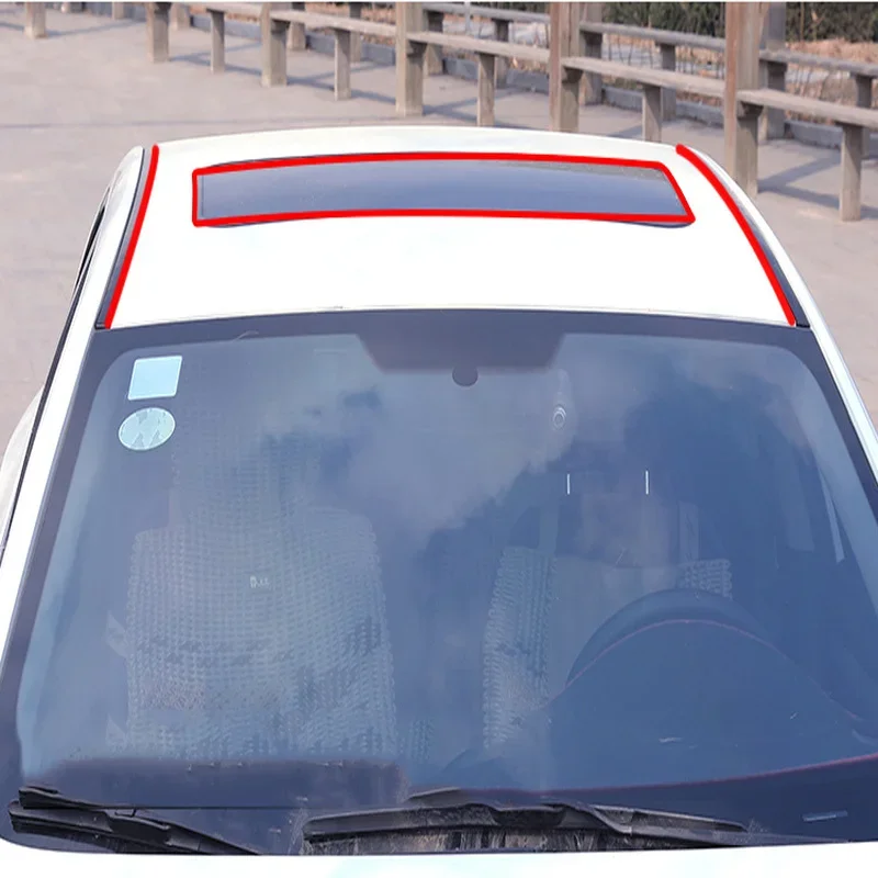 Rubber automobile new edge T-shaped sealing 2025 strip Roof windshield protector waterproof strip Window seal rainproof accessories