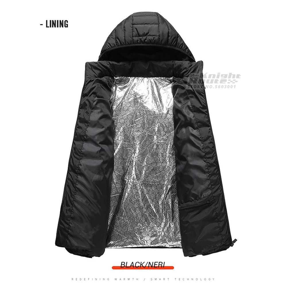Areas Electric 21 Heated Jacket Winter Men's Women's Motorcycle Jacket USB Heating Jacket Heated Vest Moto Thermal Coat Clothing smile