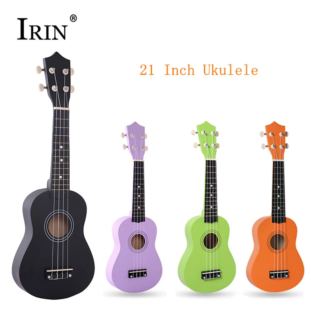 Professional 21 IRIN Mini Inch ddmysmile Ukelele Basswood 4 String Rosewood Fingerboard Pure Tone Ukulele Uke Musical Instrument Kids Gift Smile
