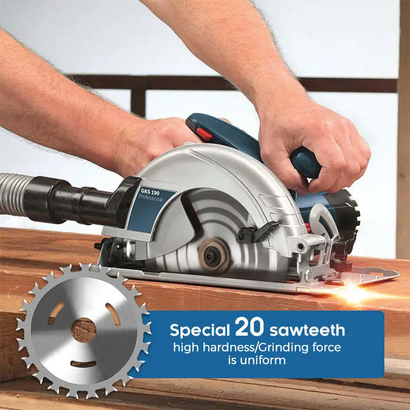 Alloy Circular Saw Blade Wood Cutting Disc Wheel Two Way Woodworking Saw Blades 4 Inches Multitool for Power Tool Angle Grinder