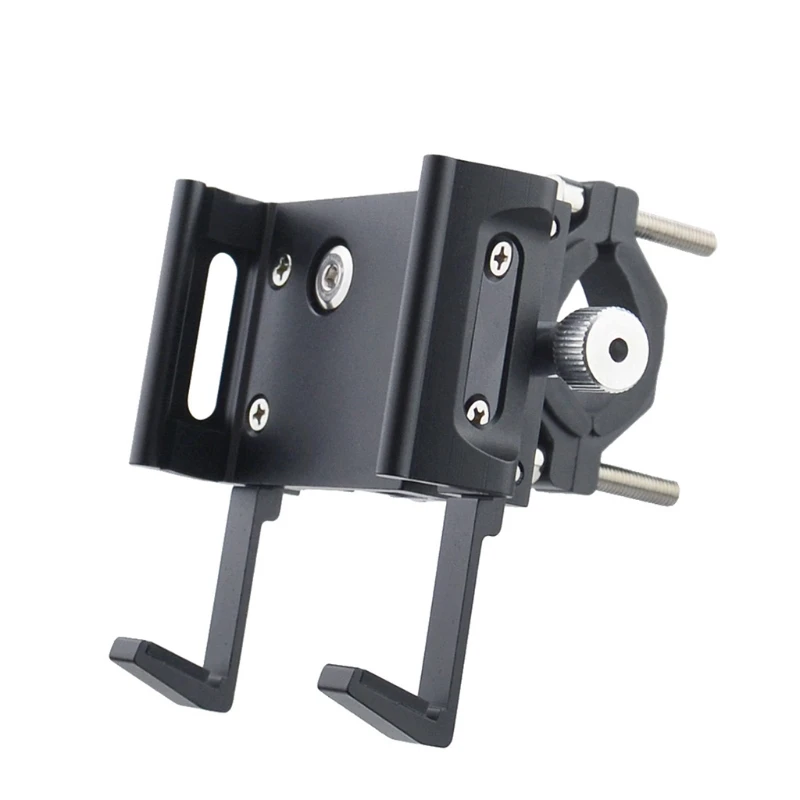 Phone Holder Handlebar Motorcycle Cradle for 4.5-7inch Cellphone GPS Bracket smile