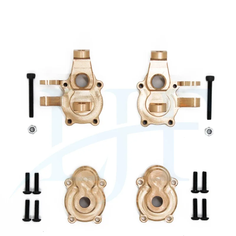 GGRC YiKong Brass Front Steering Group Rear 2025 Axle Mount Front Bumper Mount new Counterweight for 1/10 YK4102 YK4103 1/8 YK4082 RC Cra