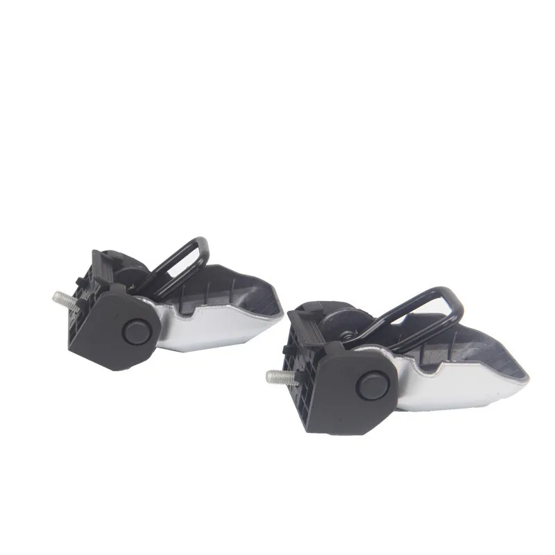 2PCS Car ABS Engine Snap Hood Latch Lock Catch New for Jeep Wrangler JL 2018-2020 Cover Hasp Lock Exterior Engine Accessories