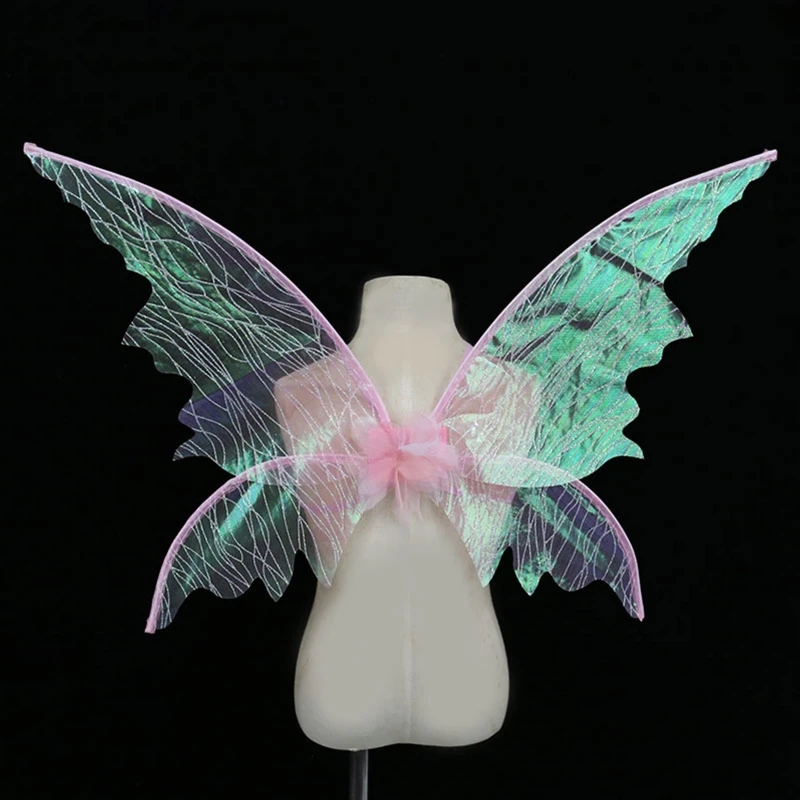 Wing Adult Fairy Cape Halloween Party Cosplay Fairy Angel for Butterfly Wing Performance Costume Festival Stage smile