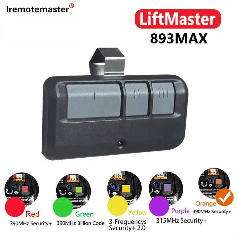 Garage For Liftmaster 893Max Door Opener Remote 373Lm ddmysmile 973Lm 893Lm 81Lm Smile