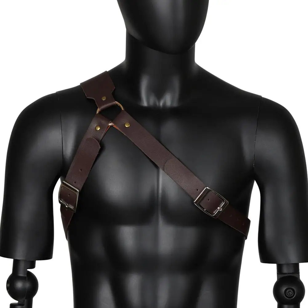 Sword Medieval Shoulder Strap Holder Sheath Scabbard Medieval Holster For Adult Men Larp ddmysmile Knight Rapier Belt Gear Cosplay Smile
