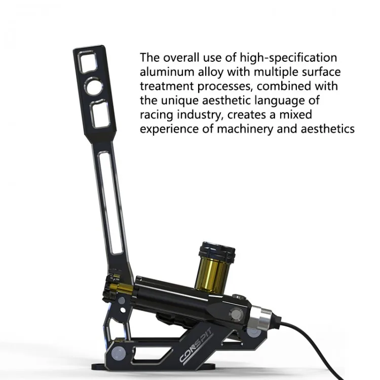 Conspit H2 Hydraulic Handbrake Racing Game SIM Simulator Hand Brake for SIM-racing Drivers for Fanatec Base-With Control Box