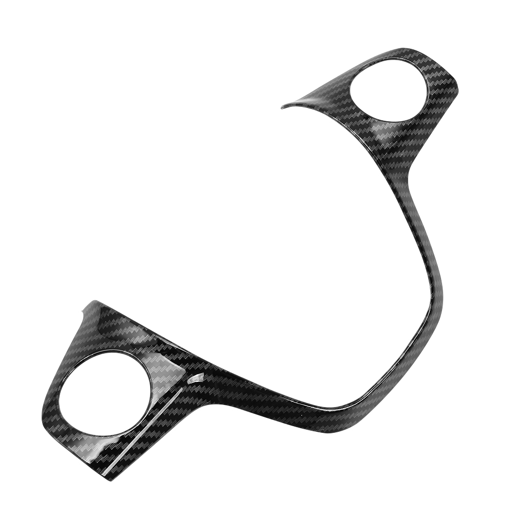 ABS Chrome trim steering wheel cover sticker case for Ford Focus Kuga auto accessories 5