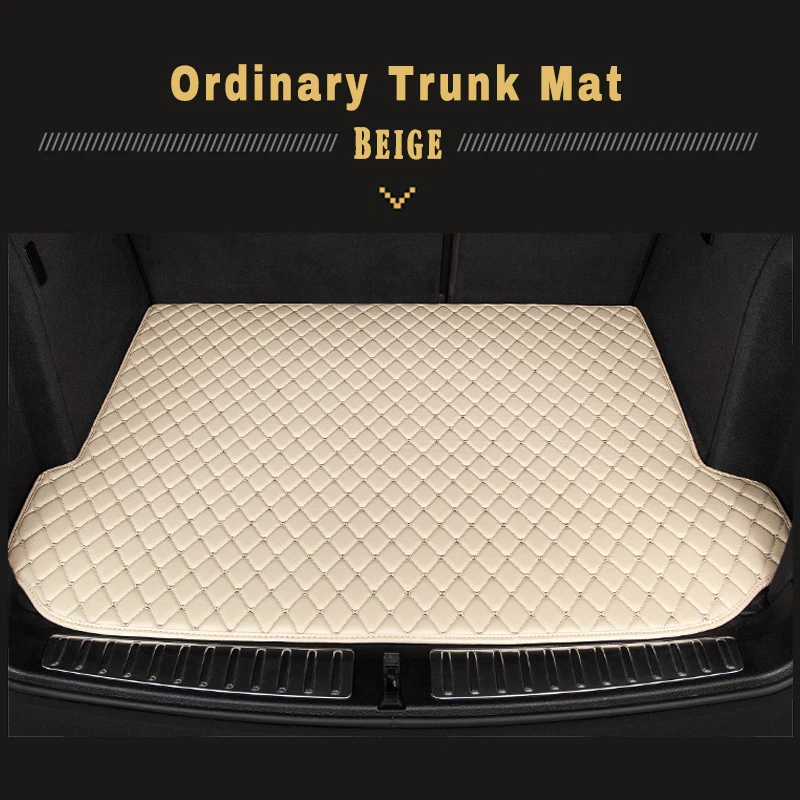 Car Trunk Mat For Ford Escape Kuga 2024 2023 2022 2021 2020 Cargo Liner Auto Interior Accessories Vehicle Replacement Waterproof
