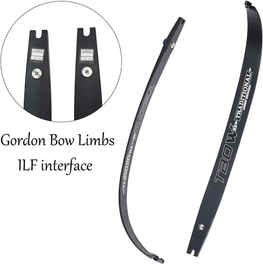 TBOW 62 ILF Archery Recurve Bow American Take Down Bow Aluminum Alloy Riser IBO 210FPS Outdoor Hunting Shooting Accessories