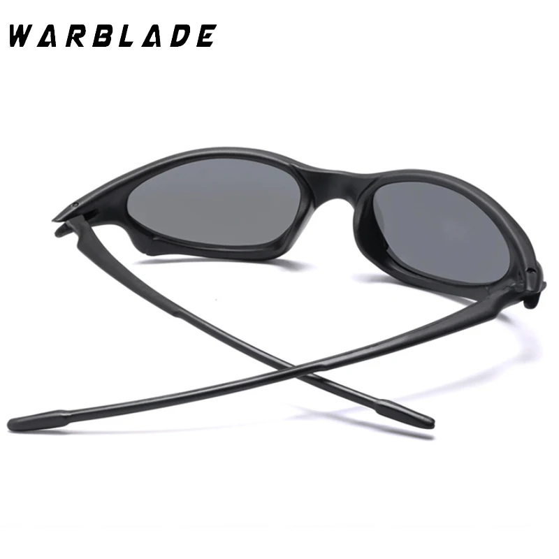 Sports WarBLade New Polarized Sunglasses Men Brand Design Retro Sun Glasses Male Driving Black Goggles Eyeglasses UV400 Oculos smile
